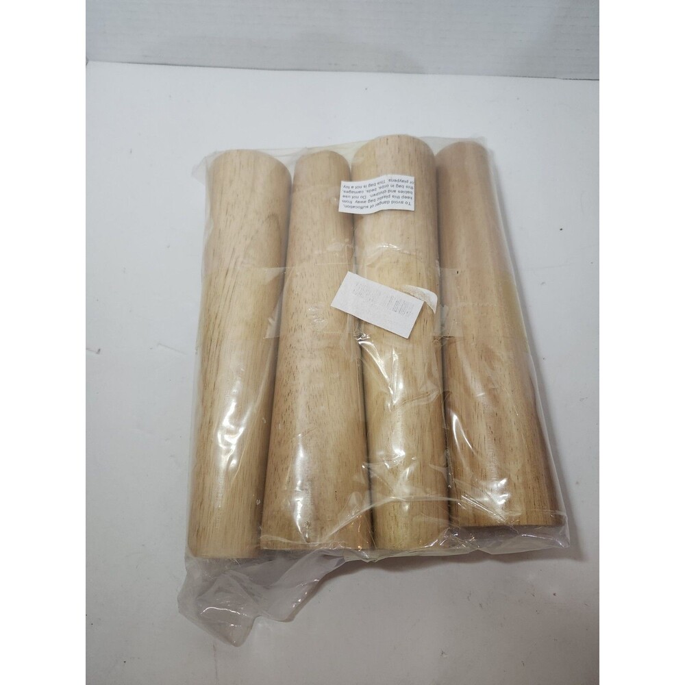 10" Wood Furniture Legs Set of 4 Table Legs Coffee Table Legs Heavy Duty Stur...